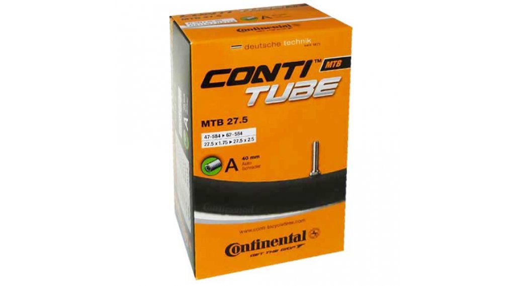 Continental MTB Schlauch für 27.5" A40 47/62-584 (27.5x1.75-2.50) Autoventil 40mm