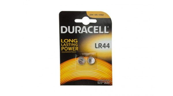 Zestaw baterii guzikowych Duracell LR44 / L1154F