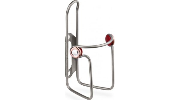 Koszyk na bidon Elite Ciussi Inox srebrny