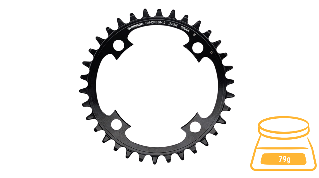 Shimano Kettenblatt CRE80 34 Zähne (BULK) 3 Shimano Kettenblatt CRE80 34 Zähne (BULK)