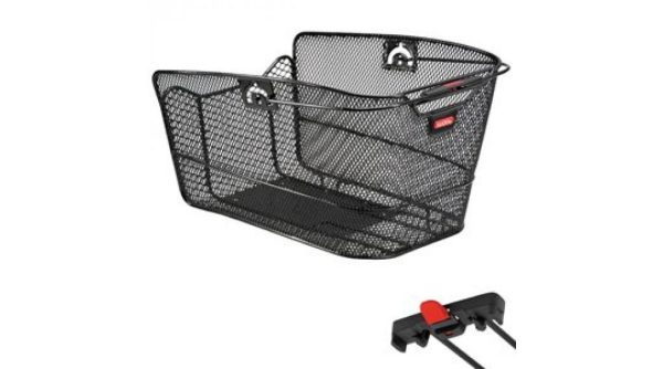 Rixen & Kaul KLICKfix Citymax bicycle basket 23x22.5x36cm black