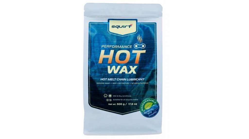 Squirt Hot Wax Kettenwachs 500ml 1 Cire chaude Squirt pour chaîne 500 ml