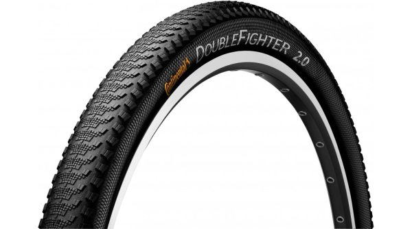 Continental Double Fighter III 20" clincher tire 47-406 (20x1.75) black/black reflex skin