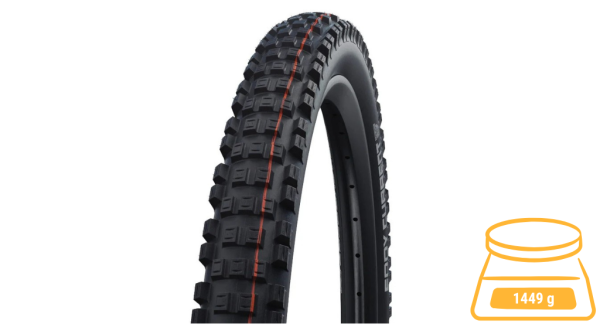 Schwalbe Eddy Current Super Gravity achterband 27,5" vouwband ADDIX Soft TLE 65-584 (27,5x2,60) zwart (BULK)