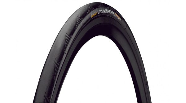 Neumático plegable Continental Grand Sport Race de 28" (700x28C), negro/negro