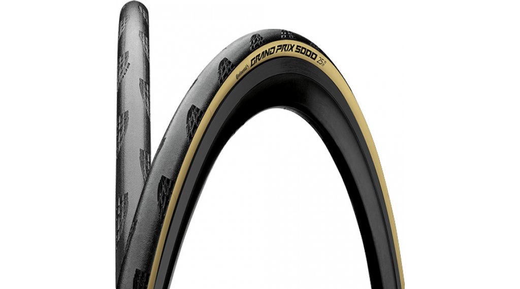 Continental Grand Prix 5000 28" Faltreifen 1 Continental Grand Prix 5000 28" opona składana 25-622 (700x25C) czarno-kremowa