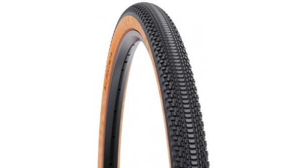 Neumático plegable WTB Vulpine de 28" TCS Light Fast Rolling 45-622 (700x45C) negro/marrón claro (a granel)