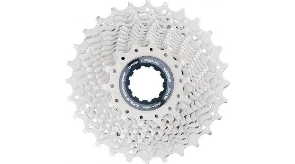 Shimano Ultegra CS-R8000 Kassette 11-fach 11-28 Zähne (BULK) 1 Shimano Ultegra CS-R8000 11-speed cassette, 11-28 teeth (bulk)