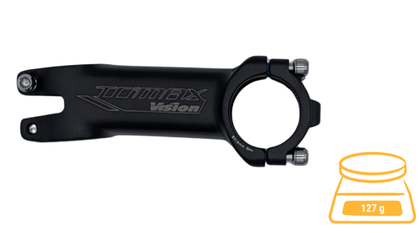 Vision Trimax ST Vorbau 1 1/8" 31.8x90mm -6° black (BULK)