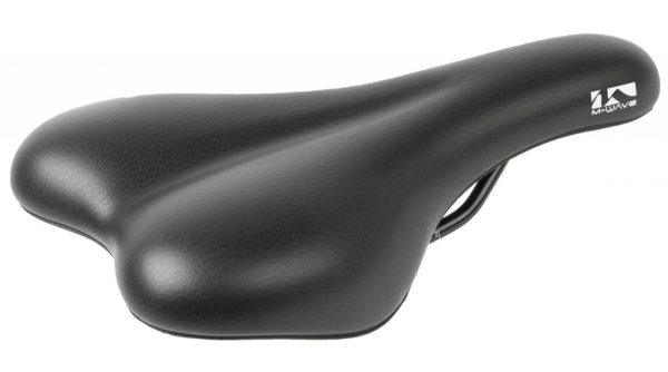 Selle M-Wave Vacu Comp 275x156mm noire