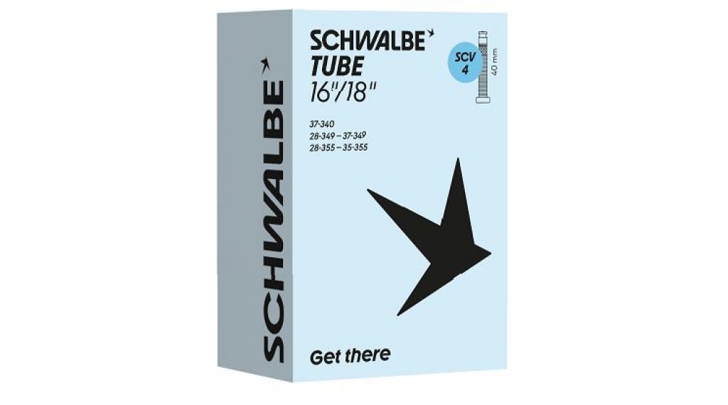 Schwalbe Schlauch SCV4 für 16"-18" SCV4 28-340 / 37-355 clik-ventil 40mm