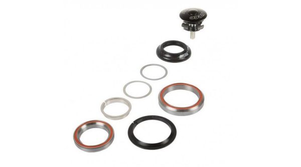 Serie sterzo Neco 1 1/8" - 1,5" nera