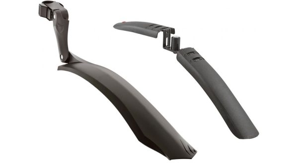 Juego de guardabarros Hebie VIPER X de 26 a 29 pulgadas, color negro.