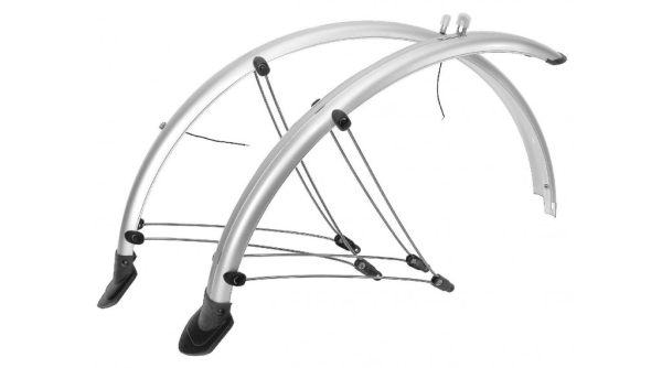 M-Wave spatbord 28" zilver