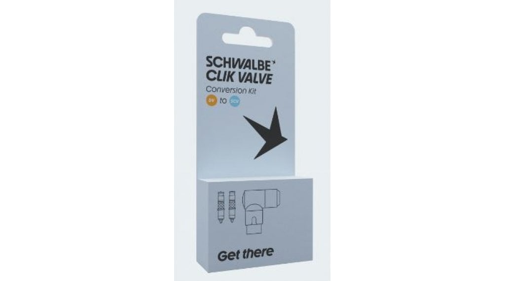 Schwalbe Clik Valve DV2 Umrüstkit 1 Schwalbe Clik Valve DV2 Umrüstkit
