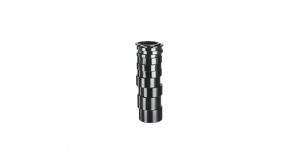 Ergotec Humpert Spacer-Set 1 1/8" schwarz 1 Ergotec Humpert afstandhouderset 1 1/8" zwart