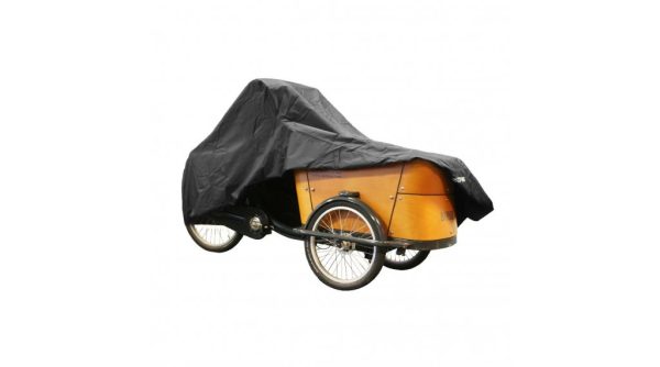 DS COVERS CARGO two-track cargo bike cover black