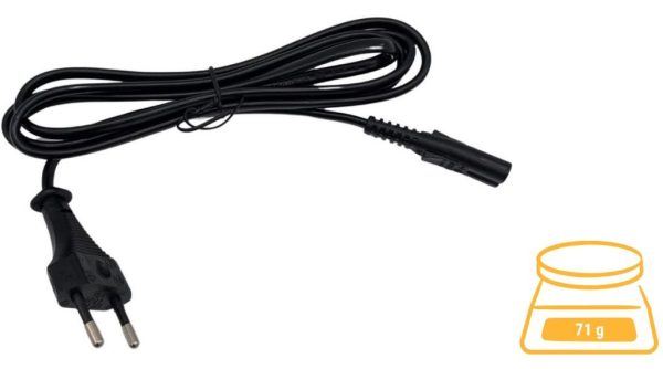 Bosch Powercord power cable for charger EU plug (1.270.020.330) (BULK)