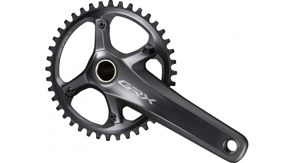 Shimano GRX FC-RX810 2 Shimano GRX FC-RX810 1x11 Kurbelgarnitur 172.5mm 40 Zähne schwarz