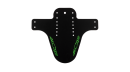 Azonic Splatter Fender Splash Guard Logo zwart/neon groen
