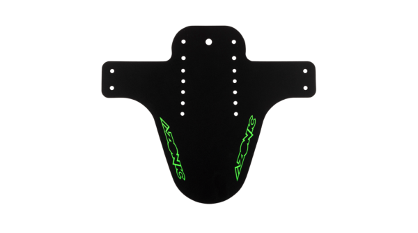 Logotipo Azonic Splatter Fender Splash Guard negro/verde neón