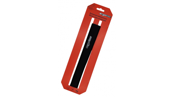 Protection de chaîne Ergotec, protection de base arrière, noir/argent