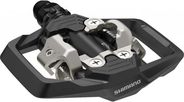 Pedały zatrzaskowe Shimano PD-ME700 SPD, czarne
