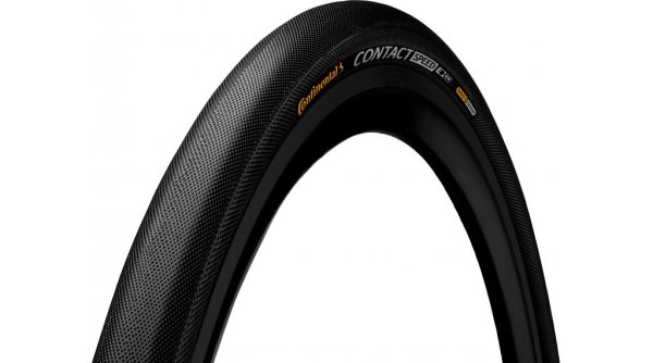 Neumático Continental Contact Speed de 26" con cámara, 42-559 (26x1.60) ECO25, negro/negro.