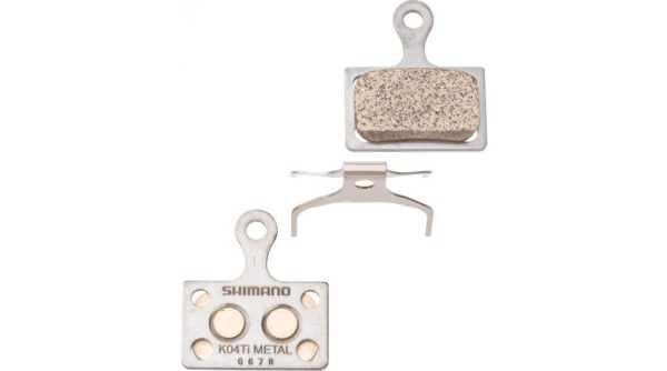 Plaquettes de frein à disque Shimano K04Ti Métal