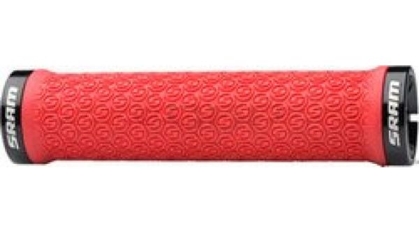 SRAM MTB Locking Grips 130mm red