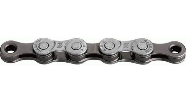 Cadena KMC Z8 de 8 velocidades, 114 eslabones, color plata/gris