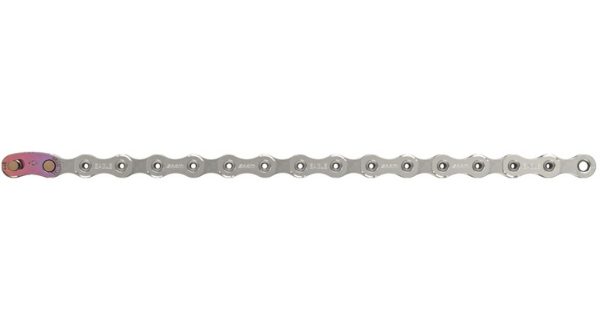 Catena SRAM PC-X01 Eagle a 12 velocità, 126 maglie, argento.