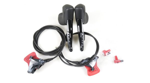 Juego de frenos de disco SRAM Force AXS D1 delantero y trasero (1000/2000 mm) (a granel)