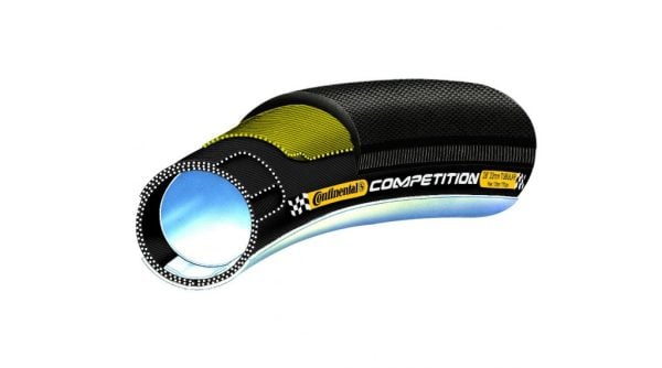 Pneumatico tubolare Continental Competition da 28" 28x22mm nero/pelle nera