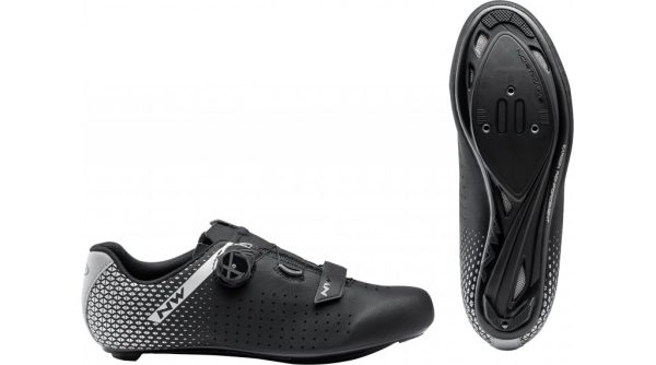 Buty Northwave Core Plus 2 rozmiar 43.0 czarno-srebrne