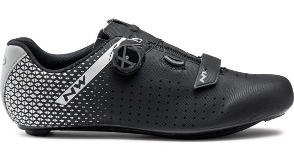 Buty Northwave Core Plus 2 rozmiar 43.0 czarno-srebrne