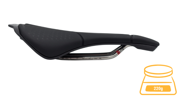 Sedlo Prologo Scratch M5 TiRox 140mm černé (BULK)