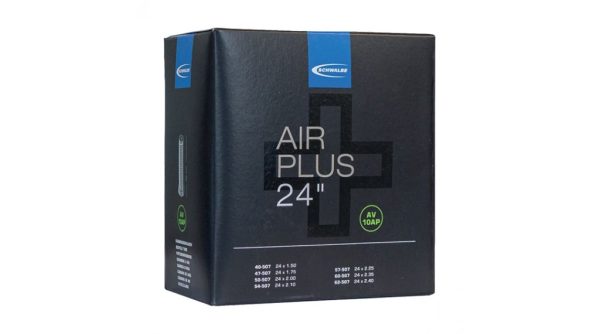 Schwalbe Air Plus Schlauch Nr. 10 für 24" AV10AP 40/62-507 (24x1.50-2.50) Autoventil 40mm