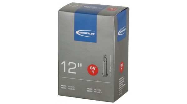 Schwalbe Schlauch Nr. 1 Standard für 12" SV1 47/62-203 (12x1.50-2.25) frz.-Ventil 40mm
